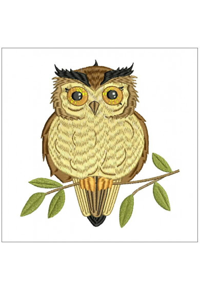 Pet086 - 5 X 7 Owl